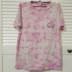 Pink tie dye Ivory Ella tee